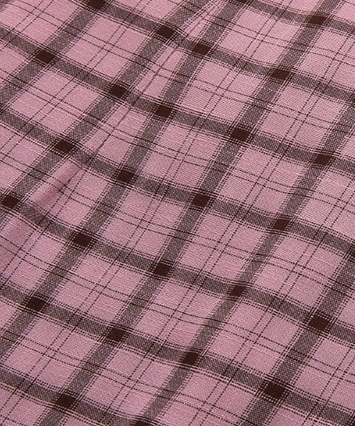 Fano Studios(ファノ ストゥディオズ)の「【Fano Studios】Lattice pattern slit hem pants FX21K045(スラックス・レディース・ピンク・S/L/M)」の14枚目の写真