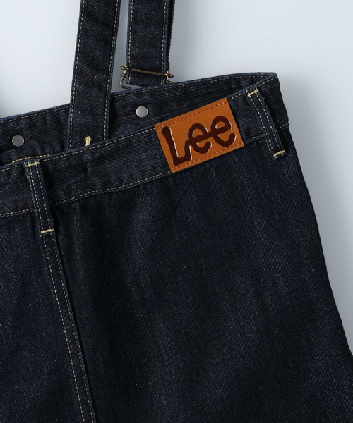 Lee（リー）の「【Lee】デニムサスペンダースカート（サロペット/オーバーオール・レディース・ダークインディゴブルー・M）」の18枚目の写真