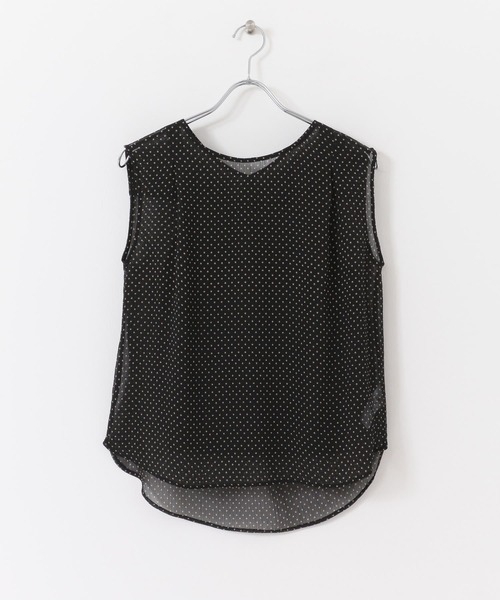URBAN RESEARCH ROSSO WOMEN（アーバンリサーチ　ロッソ）の「ジオメトリックフレンチスリーブブラウス（シャツ/ブラウス・レディース・ブラック系その他/ベージュ系その他・FREE）」の17枚目の写真