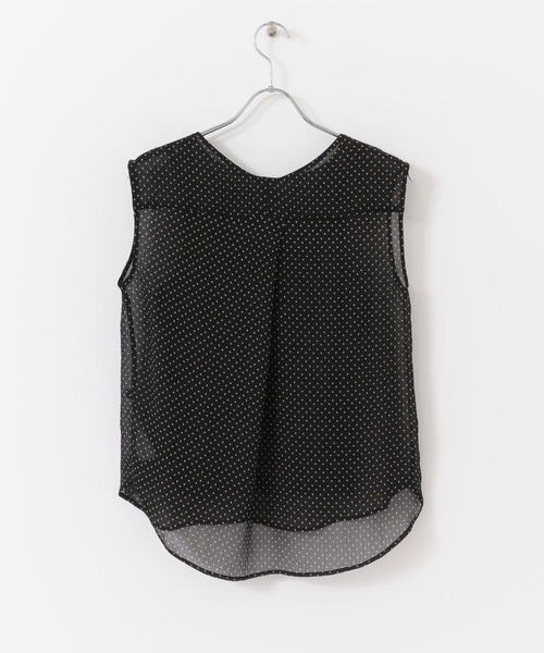 URBAN RESEARCH ROSSO WOMEN（アーバンリサーチ　ロッソ）の「ジオメトリックフレンチスリーブブラウス（シャツ/ブラウス・レディース・ブラック系その他/ベージュ系その他・FREE）」の19枚目の写真