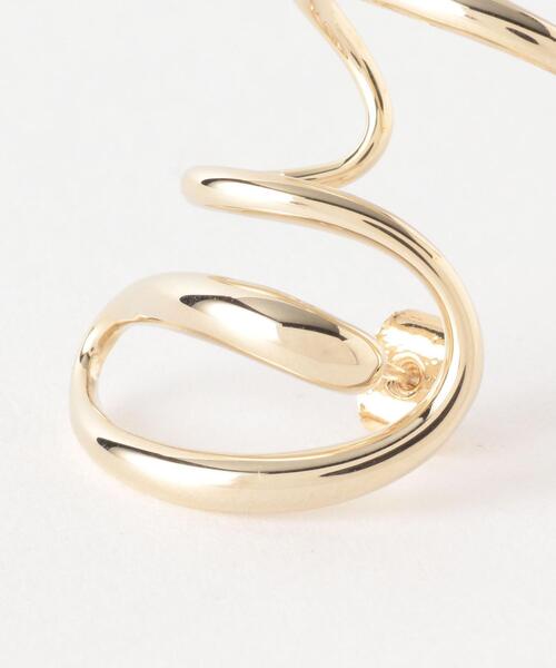BEAUTY&YOUTH UNITED ARROWS（ビューティーアンドユースユナイテッドアローズ）の「BY メタルロールカフピアス/LEFT ◆（ピアス（片耳用）・レディース・シルバー/ゴールド・FREE）」の3枚目の写真