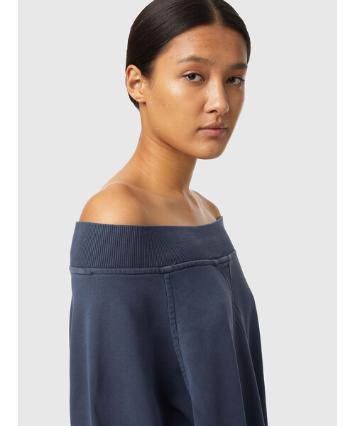DIESEL レディース ワンピース ボートネック スウェット DIESEL（ディーゼル）の「レディース ワンピース ボートネック