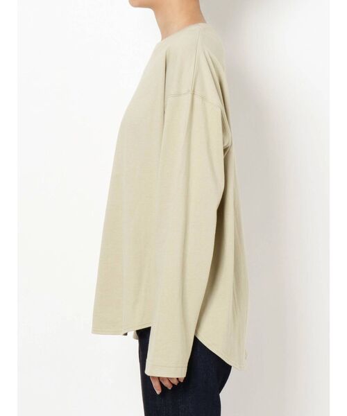 Ungrid（アングリッド）の「ラウンドロングスリーブTee（Tシャツ/カットソー・レディース・オフホワイト/ブラック/ライトグリーン・FREE）」の17枚目の写真