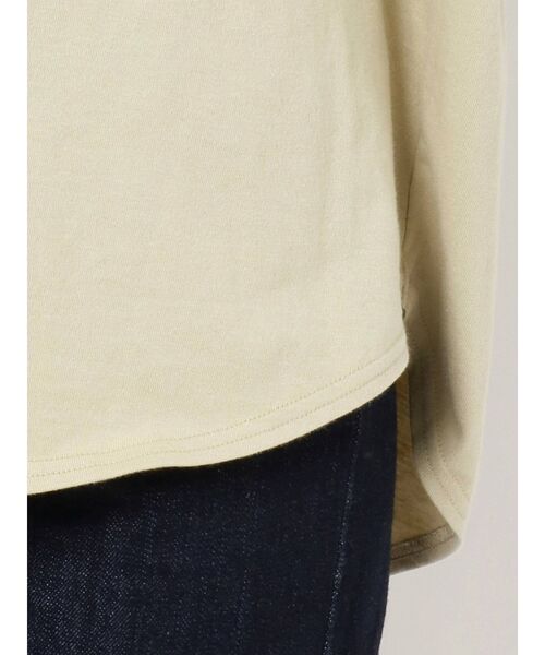 Ungrid（アングリッド）の「ラウンドロングスリーブTee（Tシャツ/カットソー・レディース・オフホワイト/ブラック/ライトグリーン・FREE）」の21枚目の写真