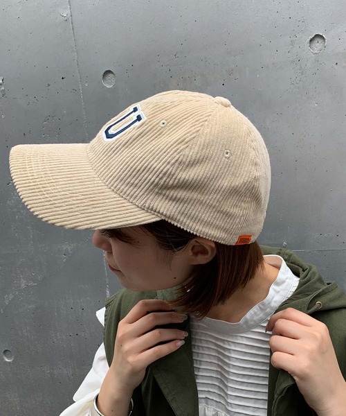 UNIVERSAL OVERALL(ユニバーサルオーバーオール)の「【UNIVERSAL OVERALL/ユニバーサルオーバーオール】別注コーデュロイキャップ(キャップ・メンズ・スカイブルー/ブラック/ブラウン/アイボリー・ONE SIZE)」の13枚目の写真