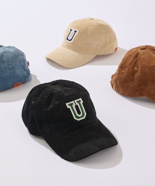 UNIVERSAL OVERALL(ユニバーサルオーバーオール)の「【UNIVERSAL OVERALL/ユニバーサルオーバーオール】別注コーデュロイキャップ(キャップ・メンズ・スカイブルー/ブラック/ブラウン/アイボリー・ONE SIZE)」の18枚目の写真