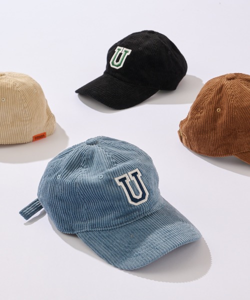 UNIVERSAL OVERALL(ユニバーサルオーバーオール)の「【UNIVERSAL OVERALL/ユニバーサルオーバーオール】別注コーデュロイキャップ(キャップ・メンズ・スカイブルー/ブラック/ブラウン/アイボリー・ONE SIZE)」の17枚目の写真