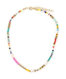 SHIPS | ZHUU:カラービーズネックレス(ネックレス)