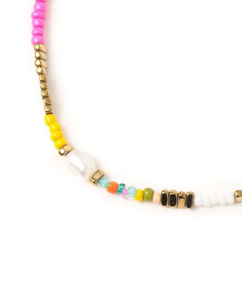 SHIPS(シップス)の「ZHUU:カラービーズネックレス(ネックレス・レディース・マルチ・ONE SIZE)」の2枚目の写真