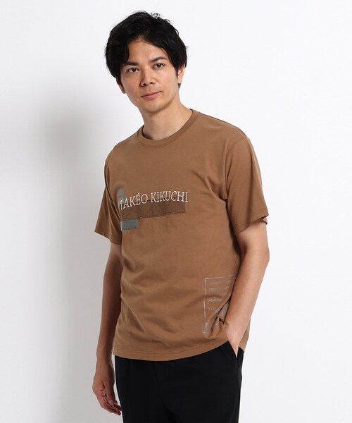 ◆【Sサイズ～】マルチプリント カレッジ ロゴ Tシャツ