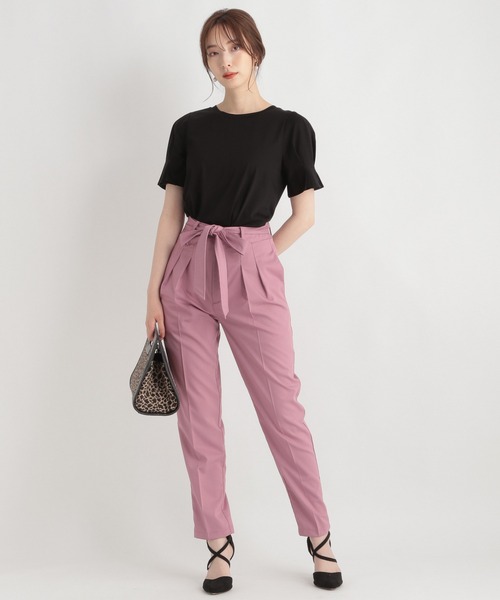 Andemiu（アンデミュウ）の「ソデパフタックカットソー219782（Tシャツ/カットソー・レディース・ブラック/ブルー/モカ・FREE）」の17枚目の写真