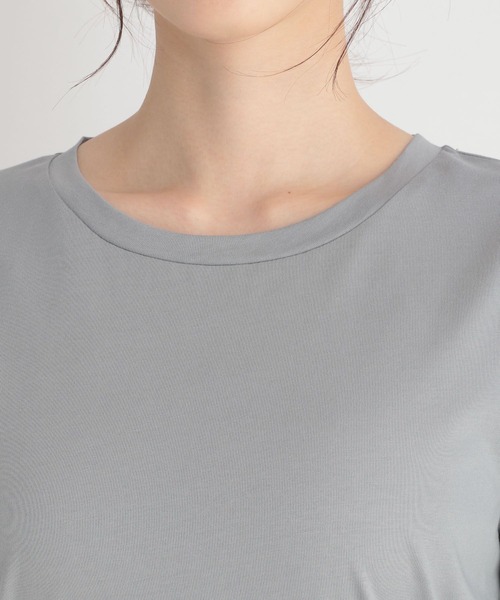 Andemiu（アンデミュウ）の「ソデパフタックカットソー219782（Tシャツ/カットソー・レディース・ブラック/ブルー/モカ・FREE）」の16枚目の写真