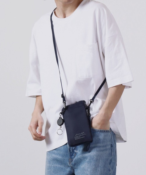 セール】Ree＆Mee 2WAY はっ水加工 スマホ ショルダー ネック