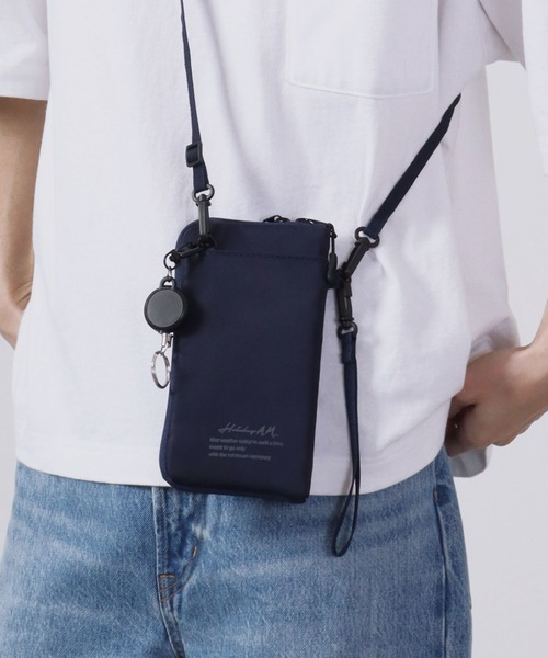 バッグ meee セール】Ree＆Mee 2WAY はっ水加工 スマホ ショルダー ネック