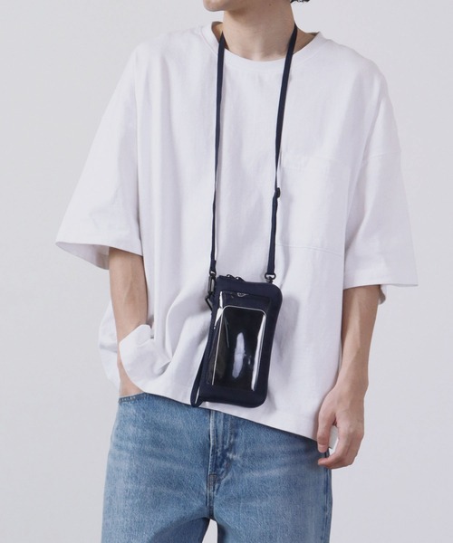 セール】Ree＆Mee 2WAY はっ水加工 スマホ ショルダー ネック