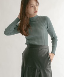 KBF | マシンウォシャブルボトルRIBニット(ニット/セーター)