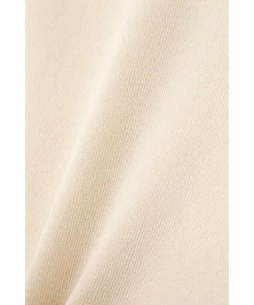 N.（N. Natural Beauty Basic）（エヌエヌナチュラルビューティーベーシック）の「【追加生産】◆総針Ｖネックニット（ニット/セーター・レディース・オフホワイト/ブラック/モカ/ベージュ/ピンク系その他/グリーン系その他2・MEDIUM）」の20枚目の写真