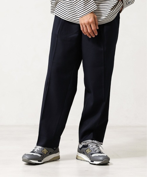 417 EDIFICE SELECT(フォーワンセブンエディフィスセレクト)の「【allery / アレリ―】 slacks relax / スラックス リラックス(スラックス・メンズ・ネイビー/ブラウン/グレー・SMALL/MEDIUM/LARGE/X-LARGE)」の1枚目の写真