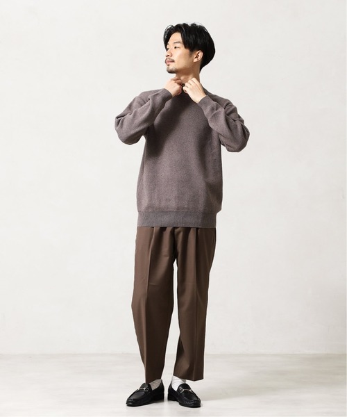 417 EDIFICE SELECT(フォーワンセブンエディフィスセレクト)の「【allery / アレリ―】 slacks relax / スラックス リラックス(スラックス・メンズ・ネイビー/ブラウン/グレー・SMALL/MEDIUM/LARGE/X-LARGE)」の10枚目の写真