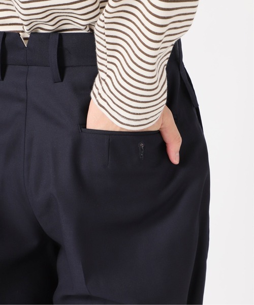 417 EDIFICE SELECT(フォーワンセブンエディフィスセレクト)の「【allery / アレリ―】 slacks relax / スラックス リラックス(スラックス・メンズ・ネイビー/ブラウン/グレー・SMALL/MEDIUM/LARGE/X-LARGE)」の17枚目の写真