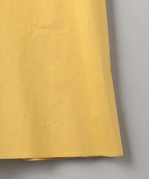 BEAUTY&YOUTH UNITED ARROWS（ビューティーアンドユースユナイテッドアローズ）の「BY　ギャザーボリューム 8分袖マキシワンピース -ウォッシャブル-（ワンピース・レディース・ブラック/オリーブ/イエロー・FREE）」の18枚目の写真