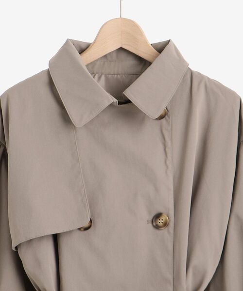 MAJESTIC LEGON（マジェスティックレゴン）の「コンシャスレディトレンチコート（トレンチコート・レディース・ベージュ/ブラック/モカ・MEDIUM/SMALL）」の21枚目の写真