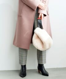 le.coeur blanc | エコファーワンハンドルバッグ(ハンドバッグ)