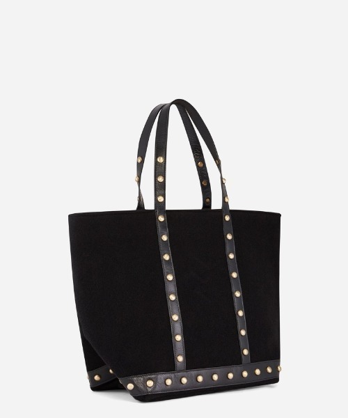 vanessabruno（ヴァネッサブリューノ）の「CABAS MOYEN ++（トートバッグ・レディース・チャコールグレー/ベージュ/ブラウン/ブラック・FREE）」の21枚目の写真