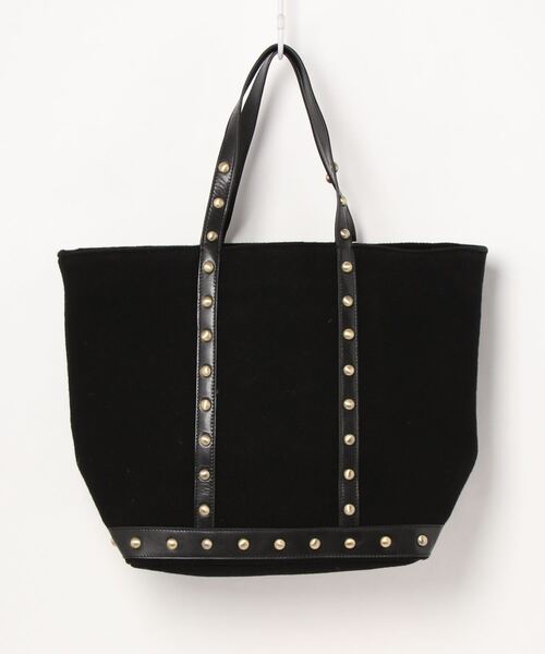 vanessabruno（ヴァネッサブリューノ）の「CABAS MOYEN ++（トートバッグ・レディース・チャコールグレー/ベージュ/ブラウン/ブラック・FREE）」の12枚目の写真