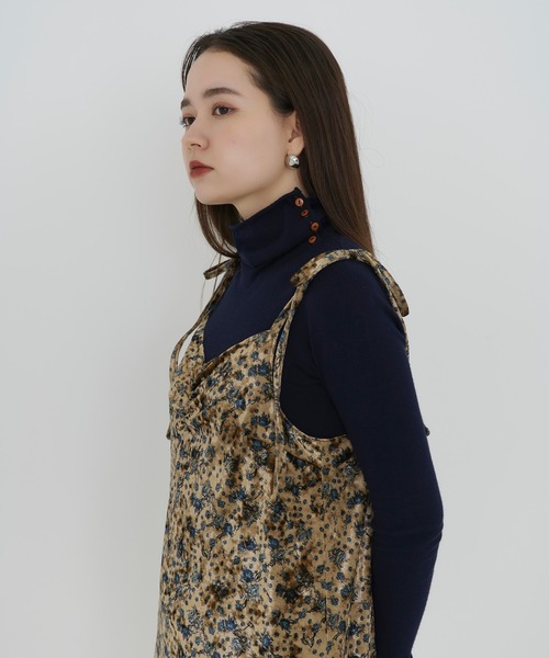 Ami ファッション パッチワーク キャミワンピース TINA：JOJUN