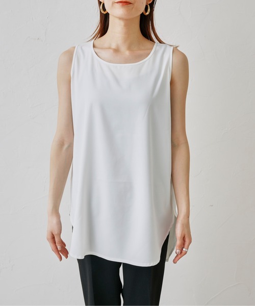 prose verse（プロズヴェール）の「レイヤードダメージニットセット（ニット/セーター・レディース・ベージュ/ブラック/ブルー・FREE）」の12枚目の写真