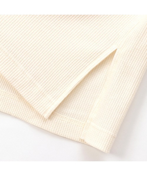 HANES（ヘインズ）の「【Hanes/ヘインズ】レディース HANES UNDIES サーマル ワンピースドレス（ワンピース・レディース・ベージュ/オフホワイト/ヘザーグレー/チャコール・FREE）」の8枚目の写真