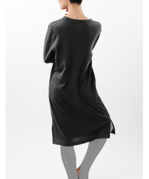 HANES（ヘインズ）の「【Hanes/ヘインズ】レディース HANES UNDIES サーマル ワンピースドレス（ワンピース・レディース・ベージュ/オフホワイト/ヘザーグレー/チャコール・FREE）」の15枚目の写真