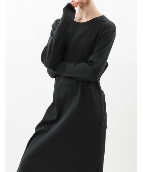 HANES（ヘインズ）の「【Hanes/ヘインズ】レディース HANES UNDIES サーマル ワンピースドレス（ワンピース・レディース・ベージュ/オフホワイト/ヘザーグレー/チャコール・FREE）」の16枚目の写真