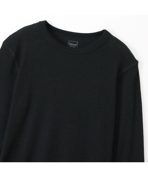 HANES（ヘインズ）の「【Hanes/ヘインズ】レディース HANES UNDIES サーマル ワンピースドレス（ワンピース・レディース・ベージュ/オフホワイト/ヘザーグレー/チャコール・FREE）」の19枚目の写真