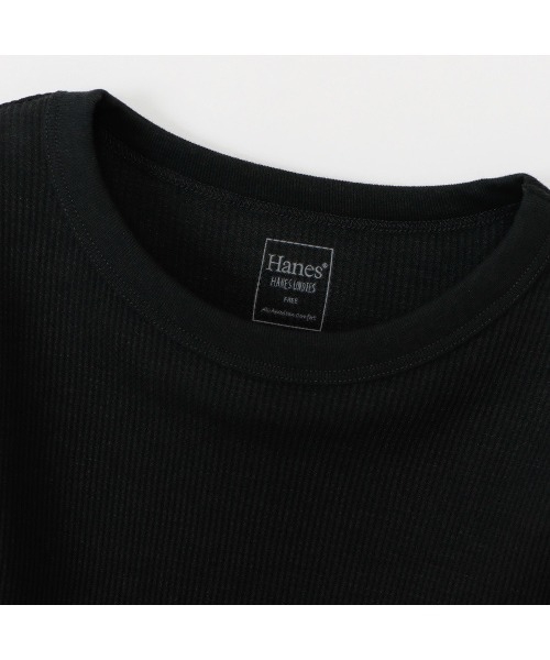 HANES（ヘインズ）の「【Hanes/ヘインズ】レディース HANES UNDIES サーマル ワンピースドレス（ワンピース・レディース・ベージュ/オフホワイト/ヘザーグレー/チャコール・FREE）」の20枚目の写真