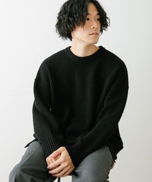 ITEMS URBANRESEARCH | マシンウォッシャブルオーバーサイズ畦ニット(ニット/セーター)