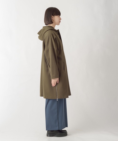 La SRIC（ラスリック）の「La SRIC / サイドファスナーフードCT（その他アウター・レディース・カーキ/グレー系その他・38）」の22枚目の写真