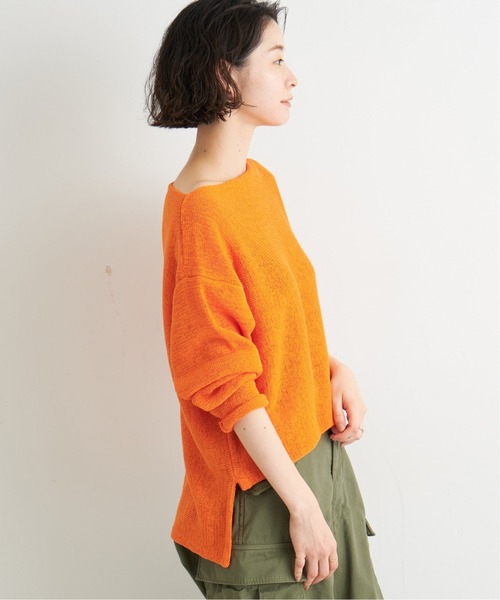 plage（プラージュ）の「ヨコアミボートネックニット◇（ニット