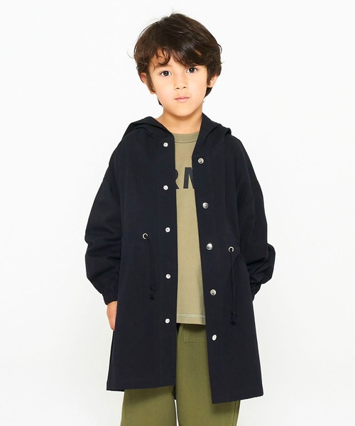 GENERATOR（ジェネレーター）の「GENERATOR/ジェネレーター スノーパーカー（ミリタリージャケット・キッズ・ブラック/カーキ・M/L/XL）」の2枚目の写真