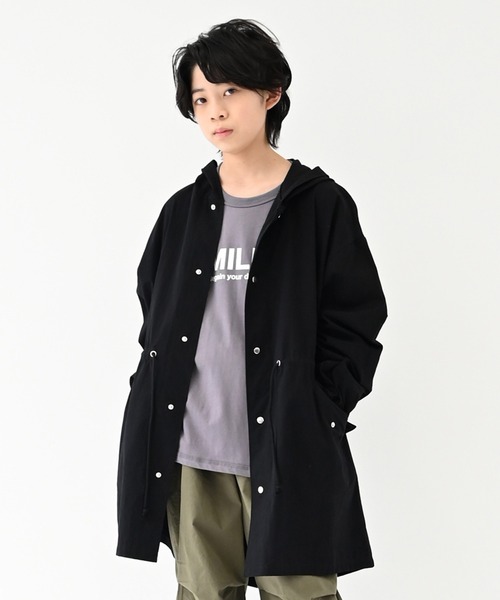 GENERATOR（ジェネレーター）の「GENERATOR/ジェネレーター スノーパーカー（ミリタリージャケット・キッズ・ブラック/カーキ・M/L/XL）」の3枚目の写真