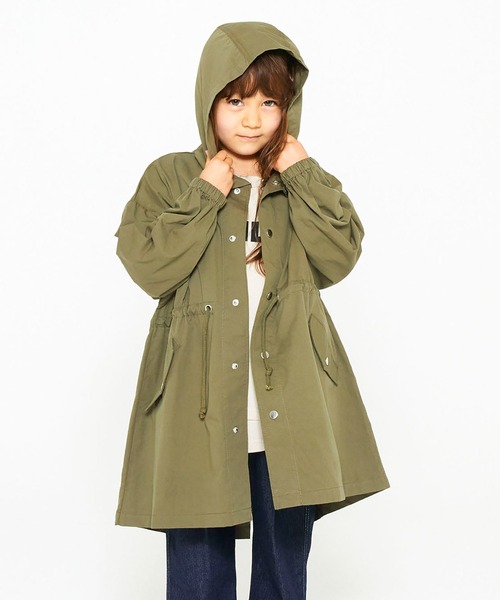 GENERATOR（ジェネレーター）の「GENERATOR/ジェネレーター スノーパーカー（ミリタリージャケット・キッズ・ブラック/カーキ・M/L/XL）」の4枚目の写真