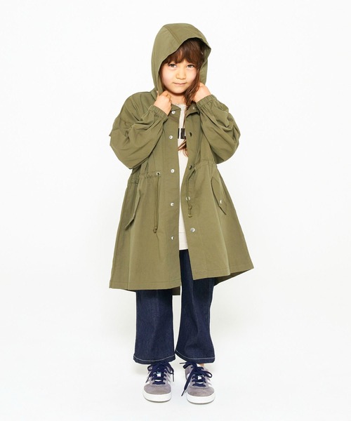 GENERATOR（ジェネレーター）の「GENERATOR/ジェネレーター スノーパーカー（ミリタリージャケット・キッズ・ブラック/カーキ・M/L/XL）」の8枚目の写真