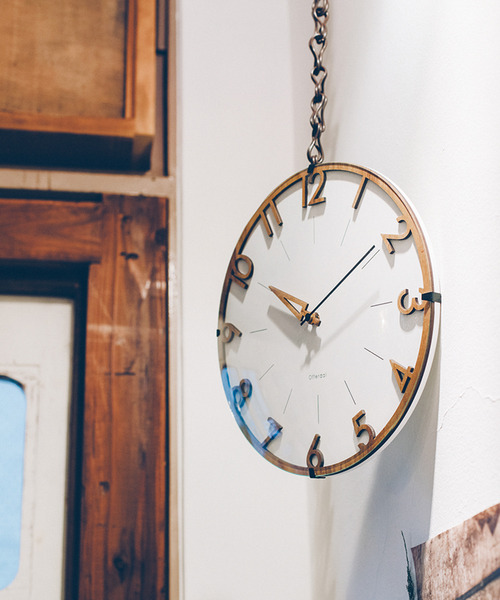 LBC（エルビーシー）の「INTERFORM INC インターフォルム フィッセ（掛け時計・レディース・ベージュ・FREE）」の5枚目の写真