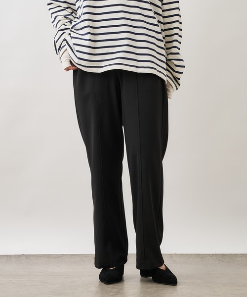 Omekashi（オメカシ）の「イージースラックス（スラックス・レディース・ブラック/ベージュ/レッド・36/38）」の2枚目の写真