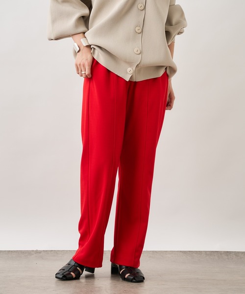 Omekashi（オメカシ）の「イージースラックス（スラックス・レディース・ブラック/ベージュ/レッド・36/38）」の15枚目の写真