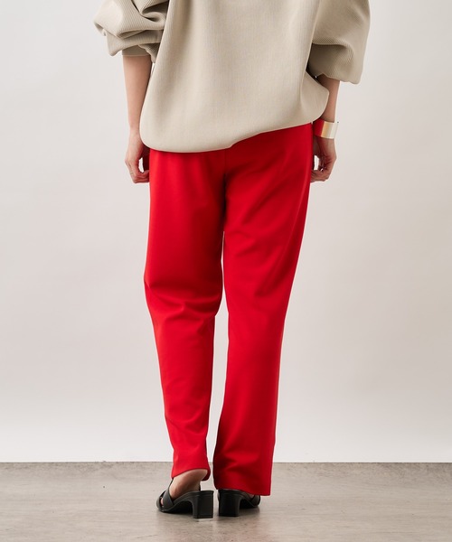 Omekashi（オメカシ）の「イージースラックス（スラックス・レディース・ブラック/ベージュ/レッド・36/38）」の18枚目の写真