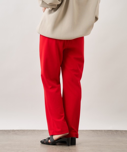 Omekashi（オメカシ）の「イージースラックス（スラックス・レディース・ブラック/ベージュ/レッド・36/38）」の19枚目の写真