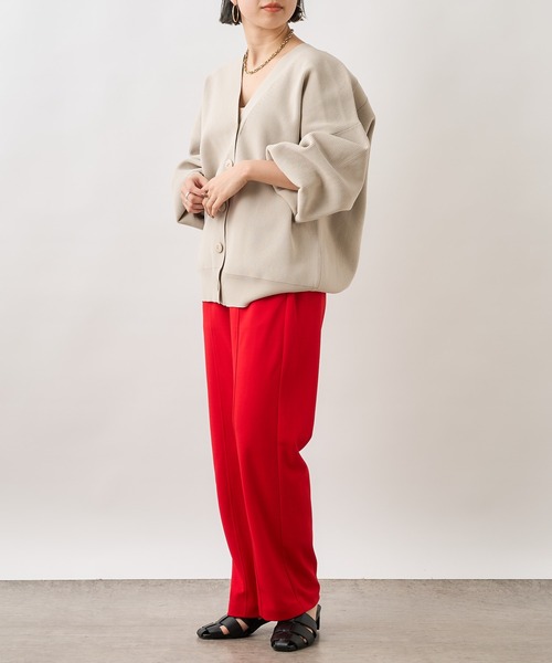 Omekashi（オメカシ）の「イージースラックス（スラックス・レディース・ブラック/ベージュ/レッド・36/38）」の20枚目の写真