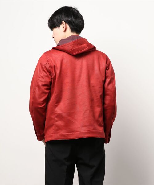 NICOLE CLUB FOR MEN（ニコルクラブフォーメン）の「スタンドブルゾン（ブルゾン・メンズ・レッド系その他/ブラック/グレー系その他/シルバーグレー・LARGE/MEDIUM/X-LARGE）」の16枚目の写真